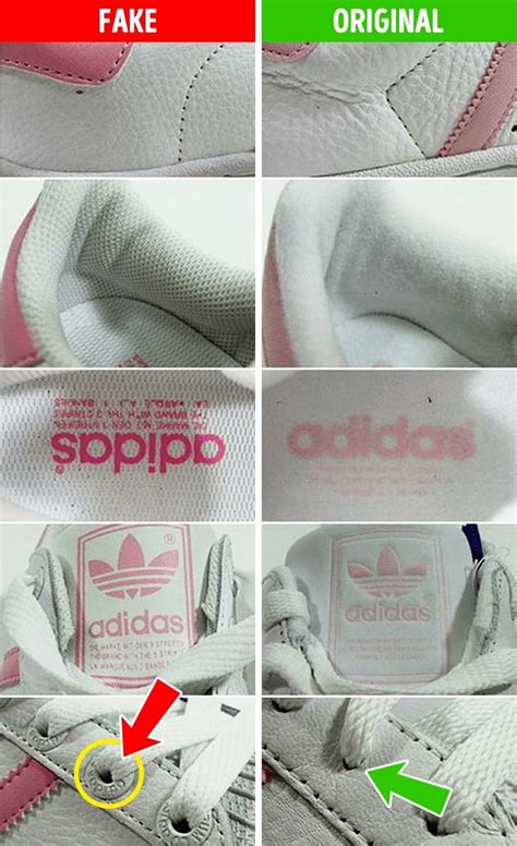 difference between original and fake adidas springblade